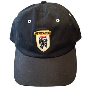 Newcastle Blk Golf Hat Baseball Cap by Pukkaheadwear, One Size Adjustable, EUC